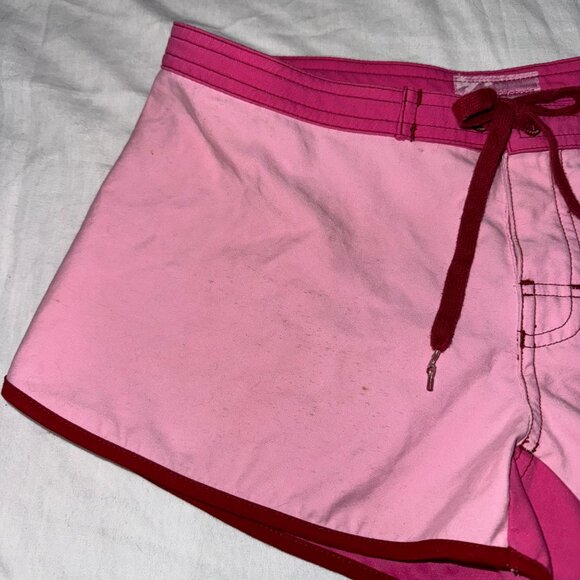 Sold! - Pink Colorblock Y2K Billabong Boardshorts - Picture 4 of 4